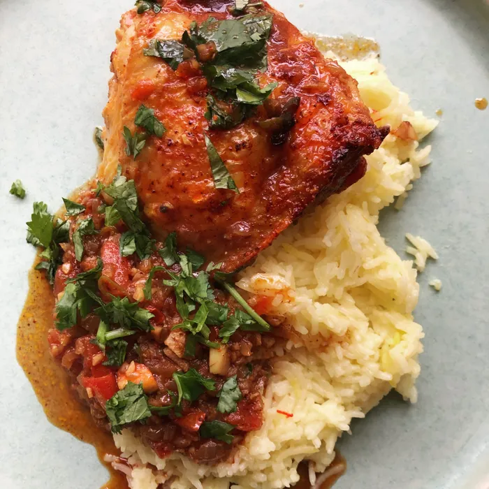 Roasted Fenugreek Chicken